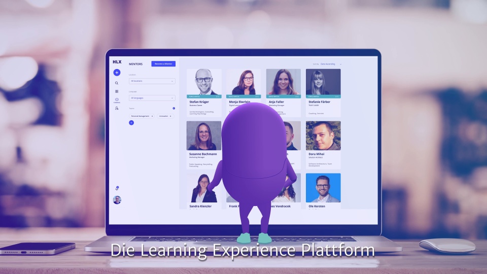 screenshot of Learning Experience Platform by Haufe Akademie